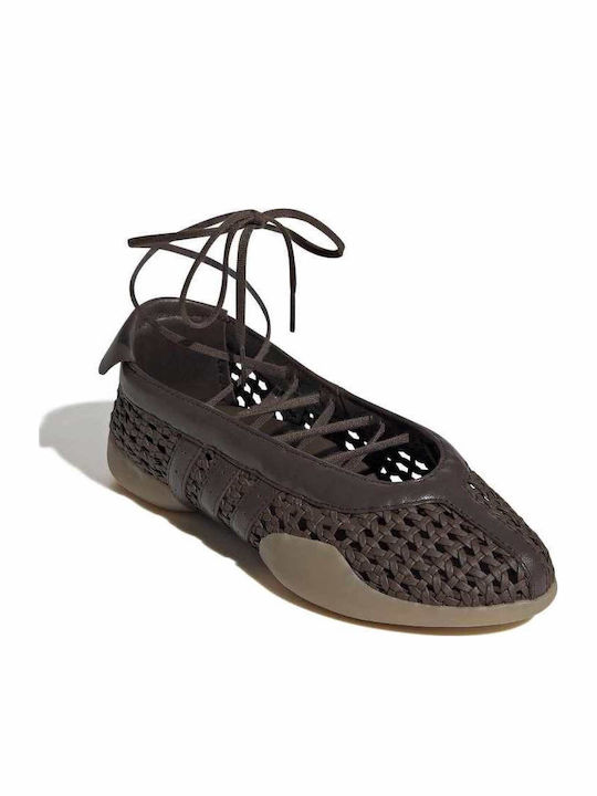 Damen Ballerinas in Braun Farbe