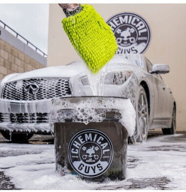 Chemical Guys Găleată din Plastic cu Capacitate de 16lt Neagră