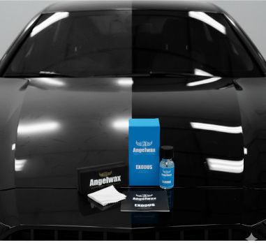 Angelwax Angelwax Exodus Kit De Acoperire Pentru Sticlă 50ml Vopsea Profesională Ceramică De Protecție