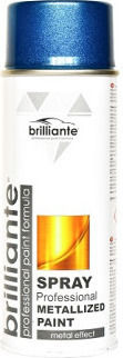 Brilliante Σπρέι Βαφής με Μεταλλικό Εφέ Μπλε 400ml