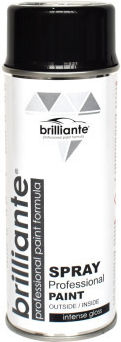 Brilliante Spray Vopsea Cu Efect Metalic Negru 9005 400ml