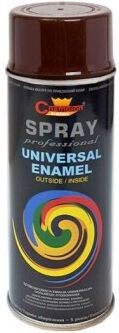 Champion Color Acrylic High Temperature Spray Paint With Matt Effect Brown 8016 400ml