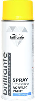 Brilliante Спрей Боядисване Жълто 1021 400мл