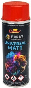 Champion Color Spray Vopsea Acrilic De Înaltă Temperatură Cu Efect Matt Roșu 3000 400ml