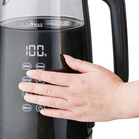 Eldom Βραστήρας 1.7lt 2200W Μαύρος