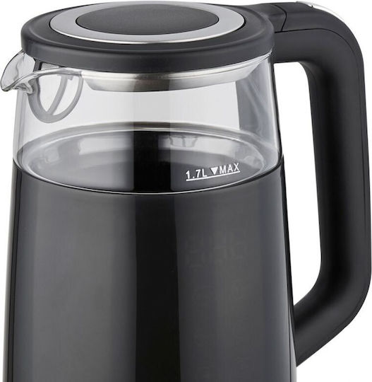 Eldom Βραστήρας 1.7lt 2200W Μαύρος