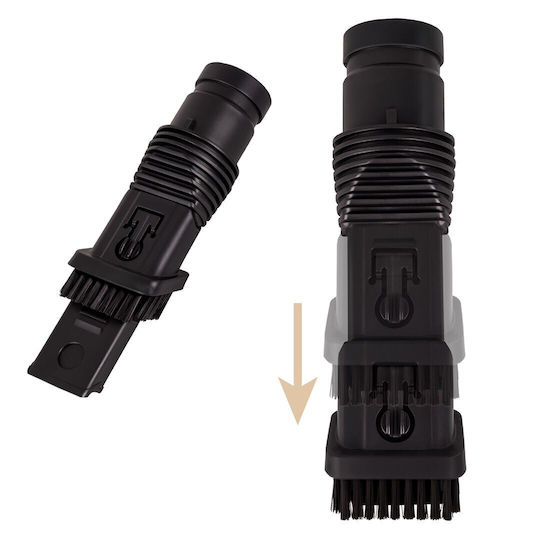 Eldom OB210 Акумулаторна Вертикална Прахосмукачка 22.2V Сребриста