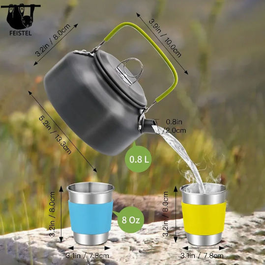 Σετ Γλάστρες Κάμπινγκ Forest Tales Gt-308 15 Τεμάχια