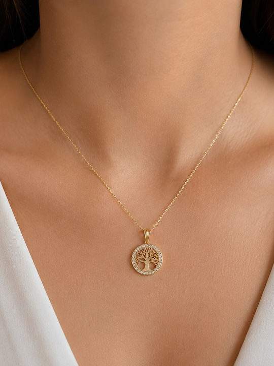 Ioannis Kosmima Halskette Baum aus 14K Gold