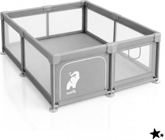 MalPlay Playpen Grey 180x150cm