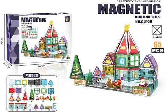 MalPlay Jucărie magnetică de construcție pentru copii 3+ ani
