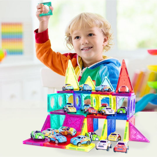 MalPlay Magnetisches Bau- und Konstruktionsspielzeug Für Kinder Ab 3 Jahren