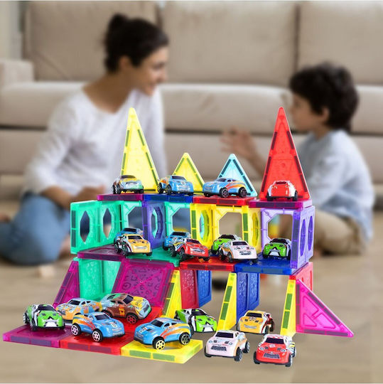 MalPlay Magnetisches Bau- und Konstruktionsspielzeug Für Kinder Ab 3 Jahren