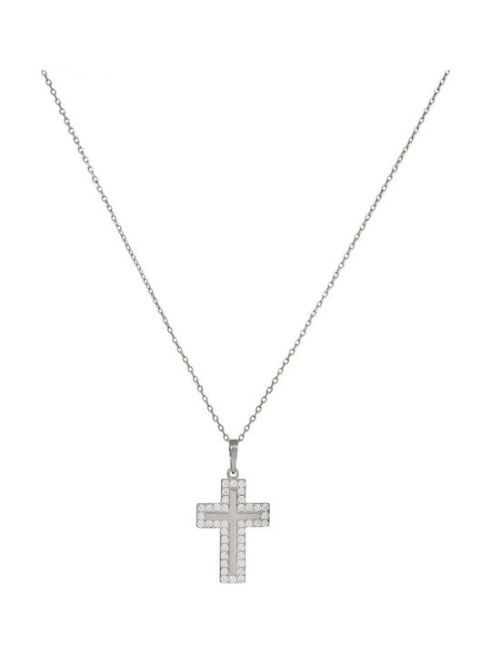 Gold Cross 14K with Chain