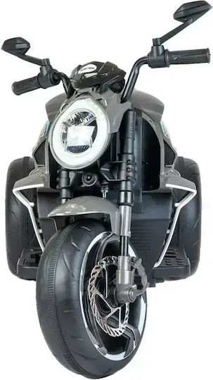 Motocicletă Electrică Pentru Copii 12 Volți Neagră Pentru 3+ Ani