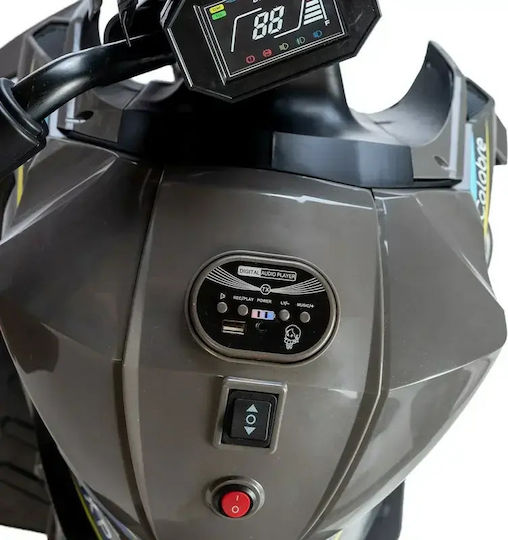 Motocicletă Electrică Pentru Copii 12 Volți Neagră Pentru 3+ Ani