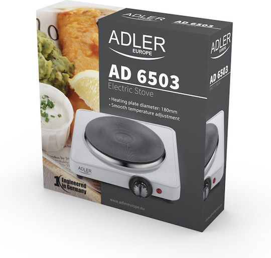 Eldom Countertop Burner Enamel Single Inox