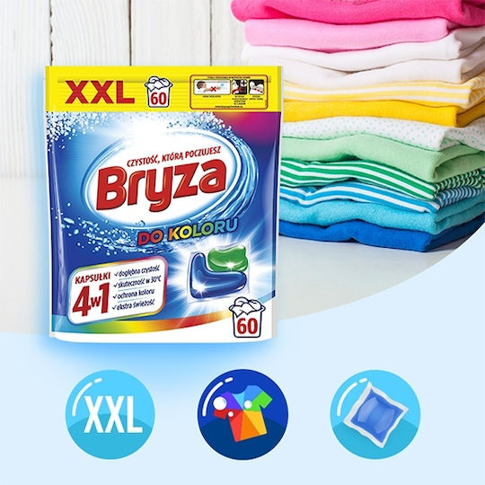 Reckitt Professionelles Waschmittel für Bunte Kleidung (60 Kapseln)