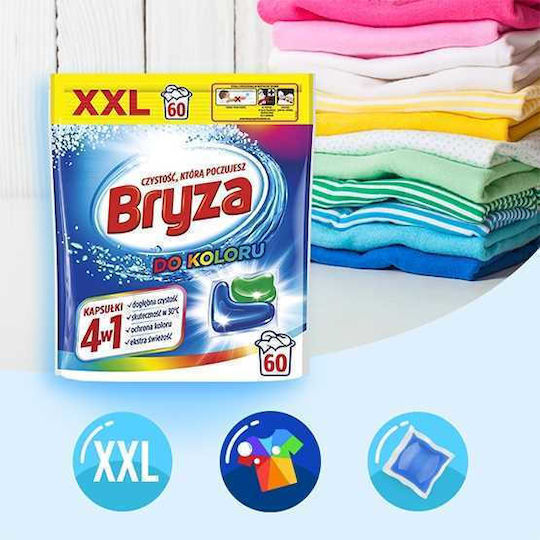 Reckitt Professionelles Waschmittel für Bunte Kleidung (60 Kapseln)