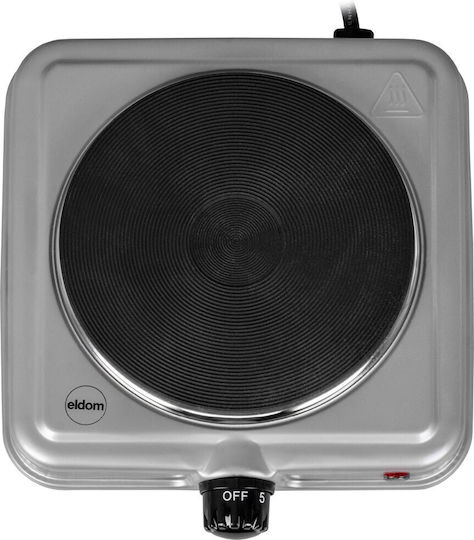 Eldom Countertop Burner Enamel Single Inox