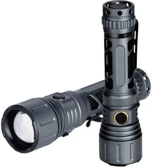 SPV Rechargeable LED Flashlight with Maximum Brightness 1500lm
