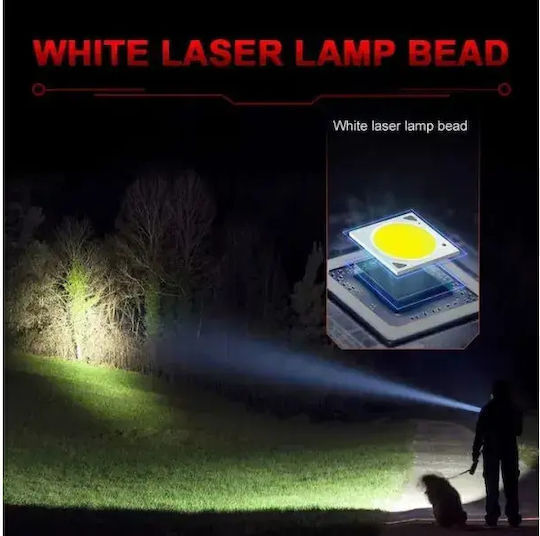 SPV Rechargeable LED Flashlight with Maximum Brightness 1500lm