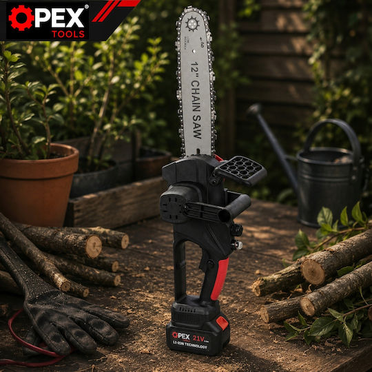 Verk Group Battery Chainsaw 2x3Ah Brushless 21V with 30.48cm Blade