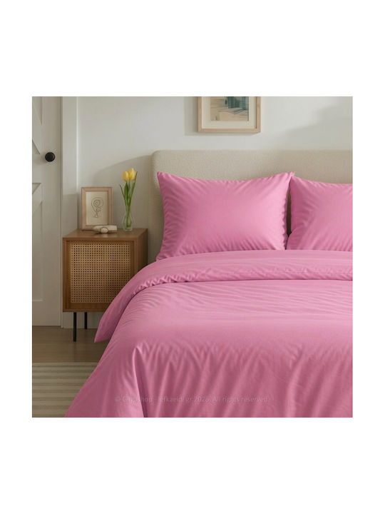 Casa Colori Pillowcase Set with Envelope Cover Apple 50x70cm.