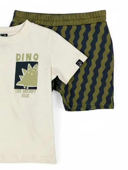 Kids Set with Shorts Summer 2 Pieces Yellow