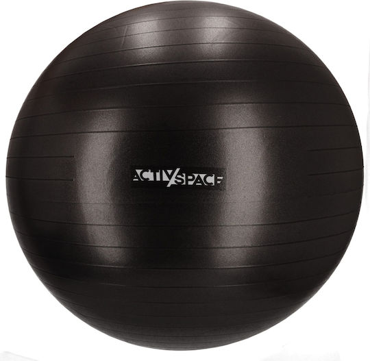 Activ Space Μπάλα Pilates 1.5kg σε Μαύρο Χρώμα