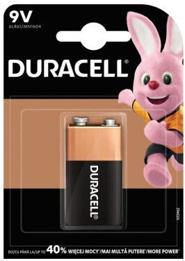 Duracell Alkaline-Batterie 9V