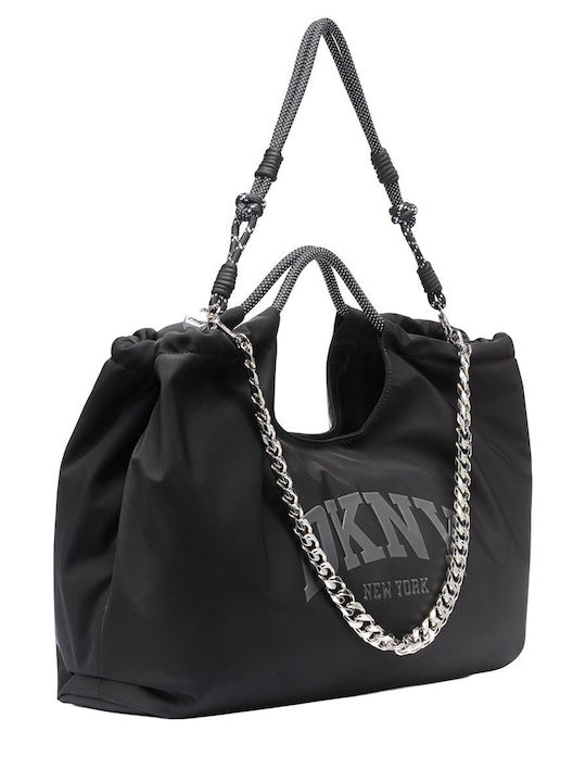 DKNY Fabric Women's Tote Handbag Black