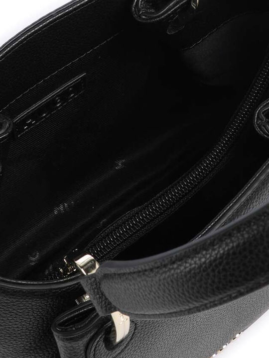Orin 2.0 Leder Damen Handtasche Tote Handgelenk Schwarz