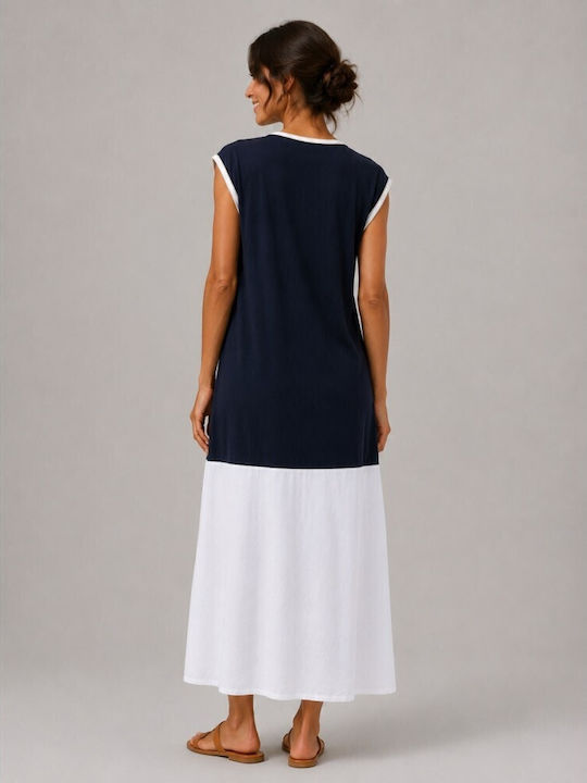 Summer Maxi T-Shirt Dress Black