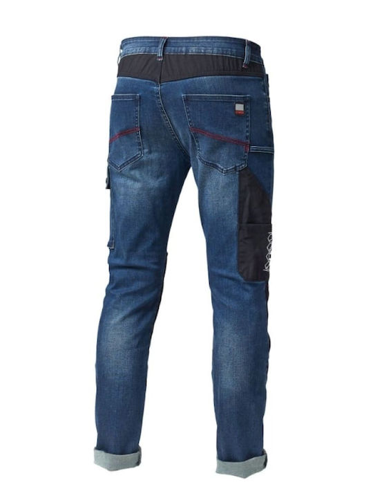 Siggi Speed Pantaloni de Lucru Blugi Albaștri