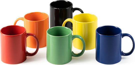 Papaya Ceramic Yellow Mug 370ml