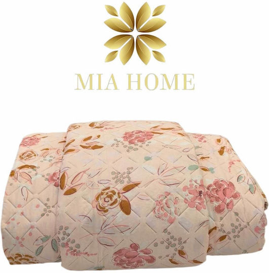 Mia Home Шалтета Подредба Голям Двоен Розово 220x240см 3 Бройки