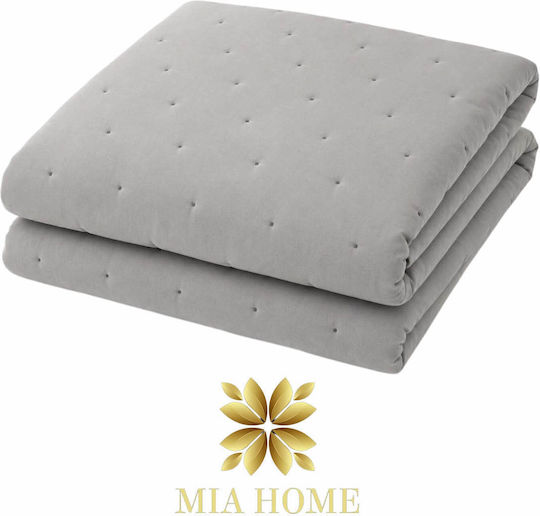 Mia Home Шалте Голям Двоен Сив 220x240см