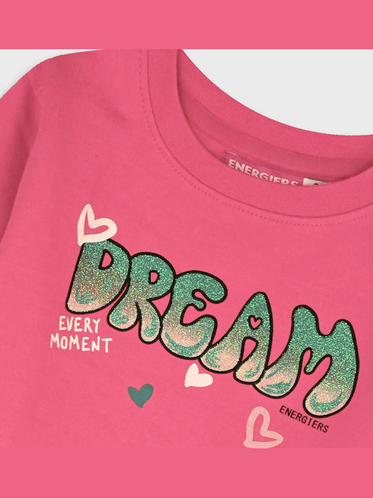 Kids Sweatpants Set Sweet Coral