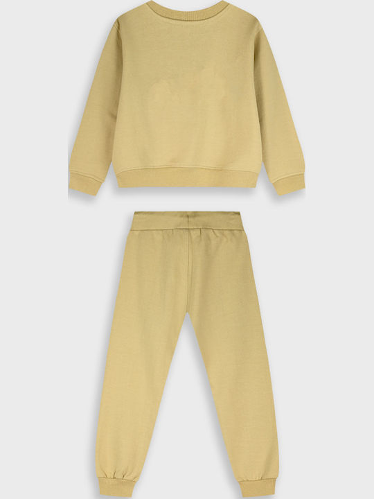 Kids Sweatpants Set Sweet Coral