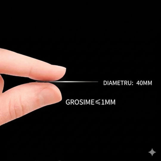 Etichetă sticker RFID 125kHz rescriptibilă clonabilă anti-metal cip T5577/EM4305 40 mm