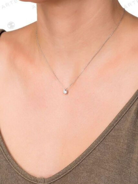 Arteon Necklace from Silver with Zircon Arteon Necklace from Silver with Zircon