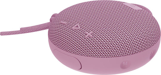 Tazata Palm 5 Wasserfestes Bluetooth Lautsprecher mit Betriebszeiten bis zu 10 Stunden Rosa