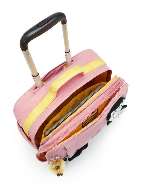 Kipling New Storia Minions School Bag Trolley Elementary Pink 25lt