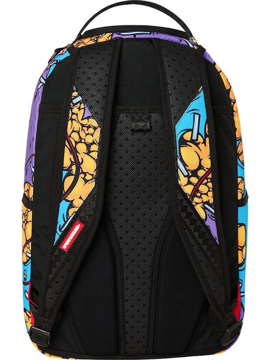 Sprayground Schulranzen Rucksack für Junior High-High School mit Flaschenhalter Mehrfarbig 29 x 15 x 45cm
