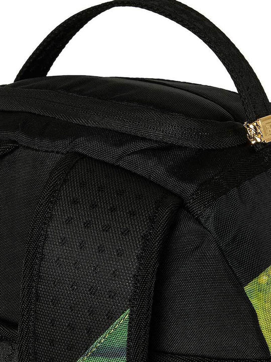 Sprayground Snake Eyes Ученическа раница Зелена с Джоб за бутилка