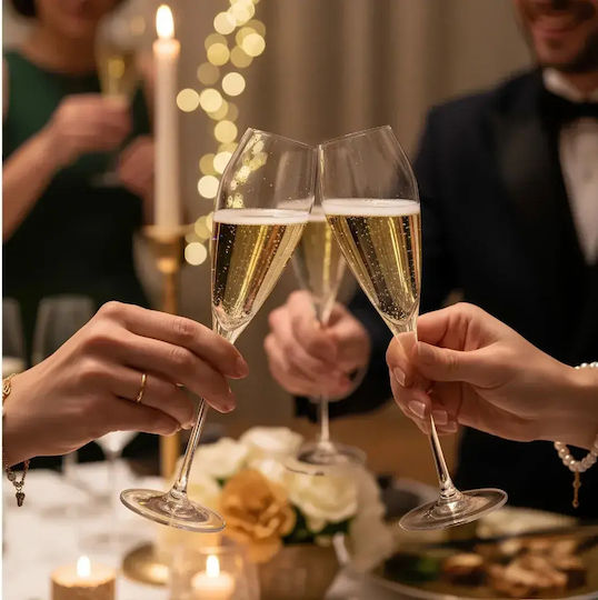 Diamante Flöte Set Brillen Champagner Kelch Glas 250ml 2 Stück