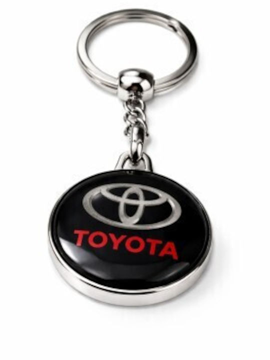 Premium Keychain Dedicated To Toyota Black
