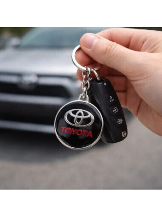 Premium Keychain Dedicated To Toyota Black