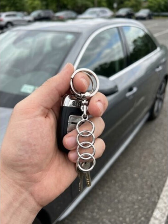 Breloc Premium Dedicat Audi Cromat